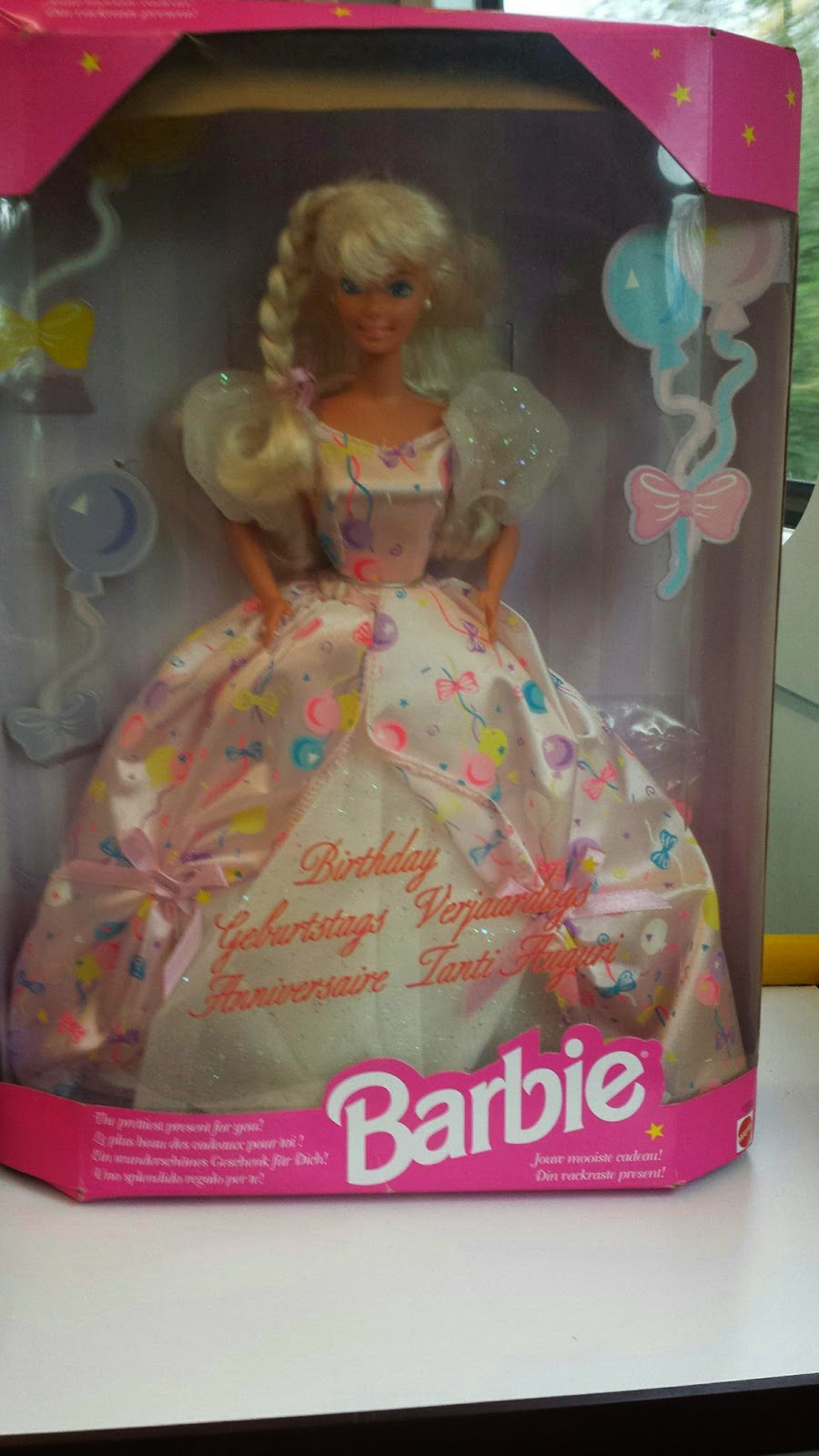 Box anniversaire barbie