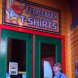 At Fudpuckers, a restaurant we ate at in Destin FL 03192012d