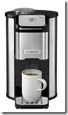 Cuisinart one cup grind and brew coffee machine