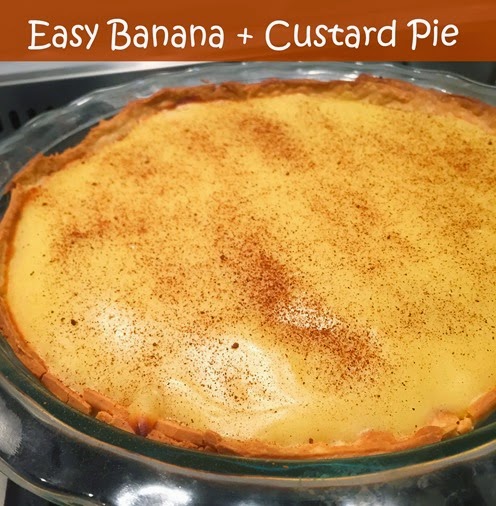 EASY Banana Custard Pie - Title EASY Banana Custard Pie - Title