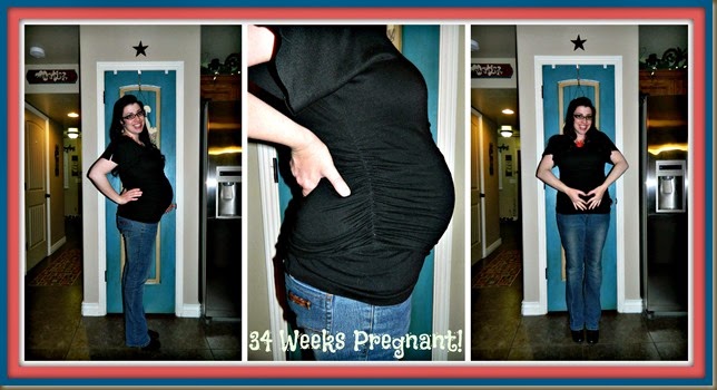 34 weeks pregnant!-1