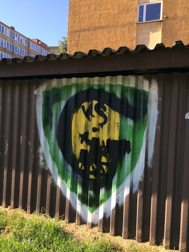 Graffiti GKS na Granicznej