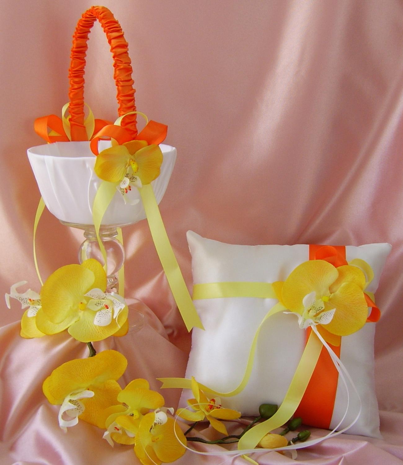 Orange and Yellow Wedding