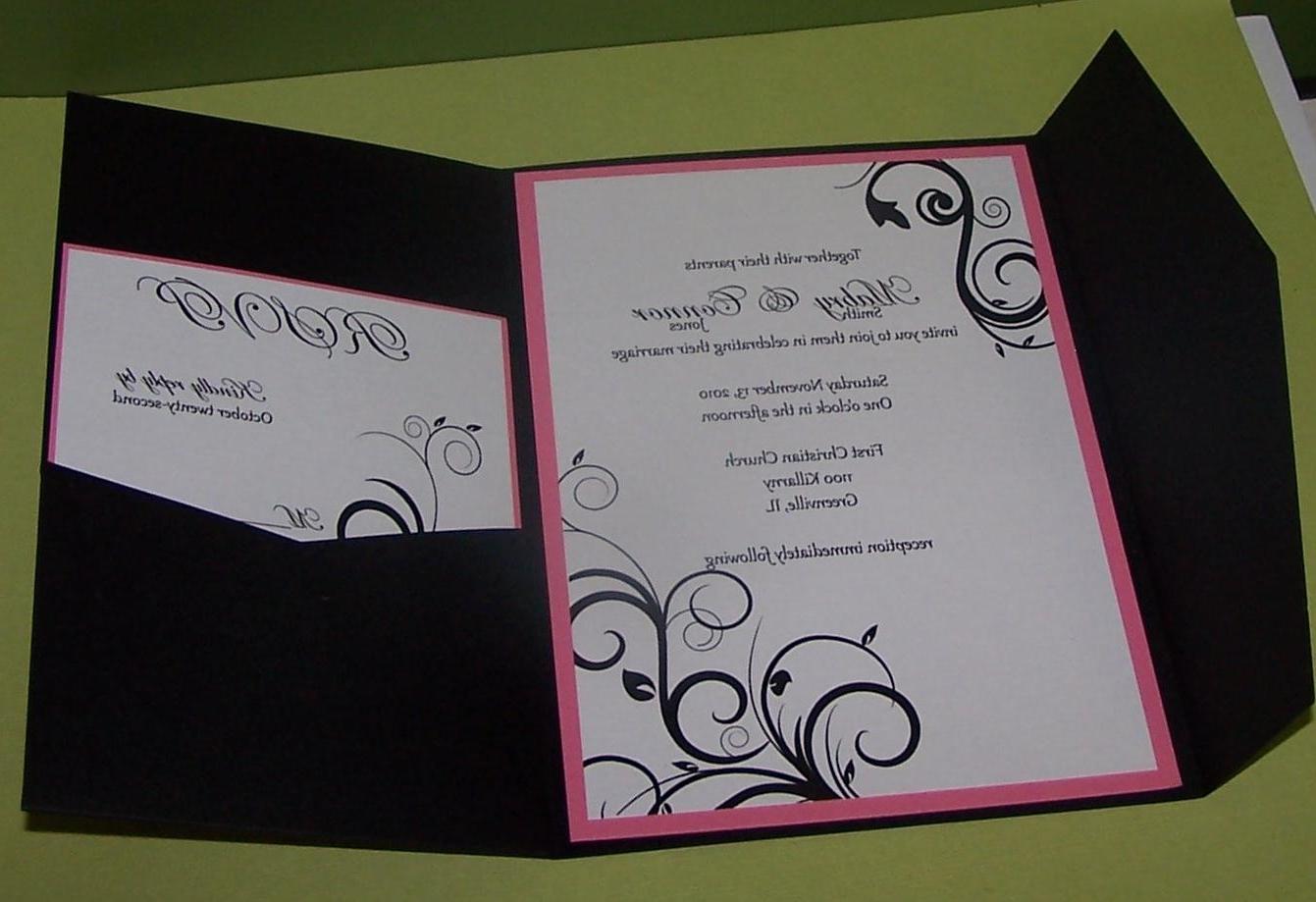 Wedding Invitation, Swirl