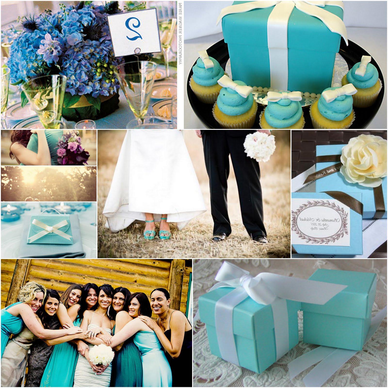 Tiffany Blue Wedding Palette
