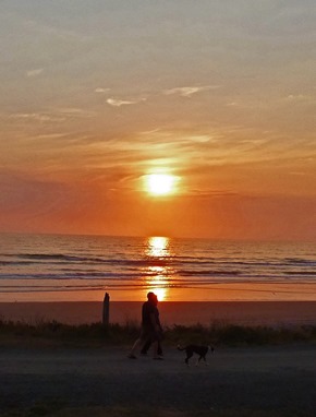 Sunset, South Beach Campground, Olympic National Park