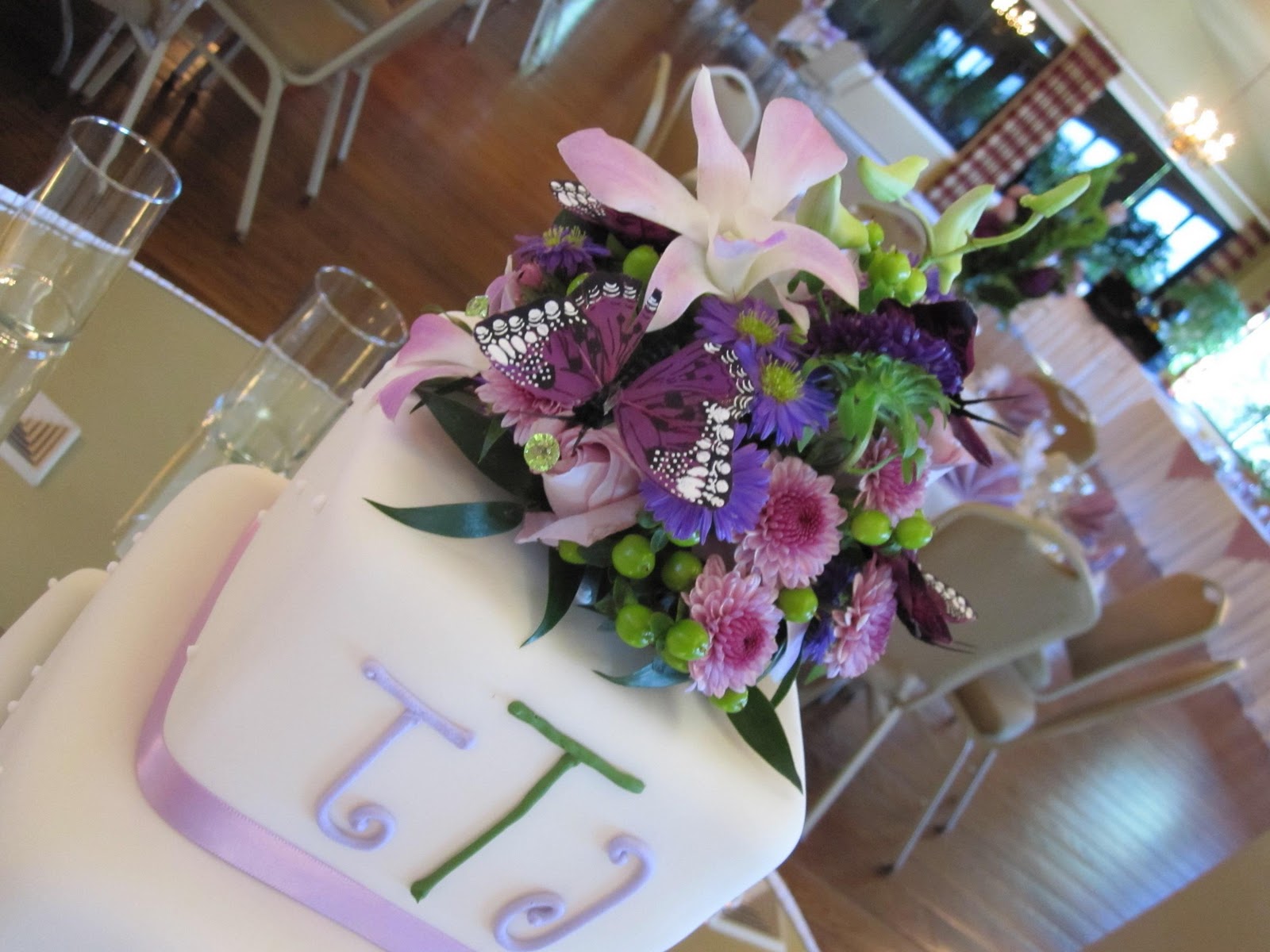 Green and Lavender Wedding