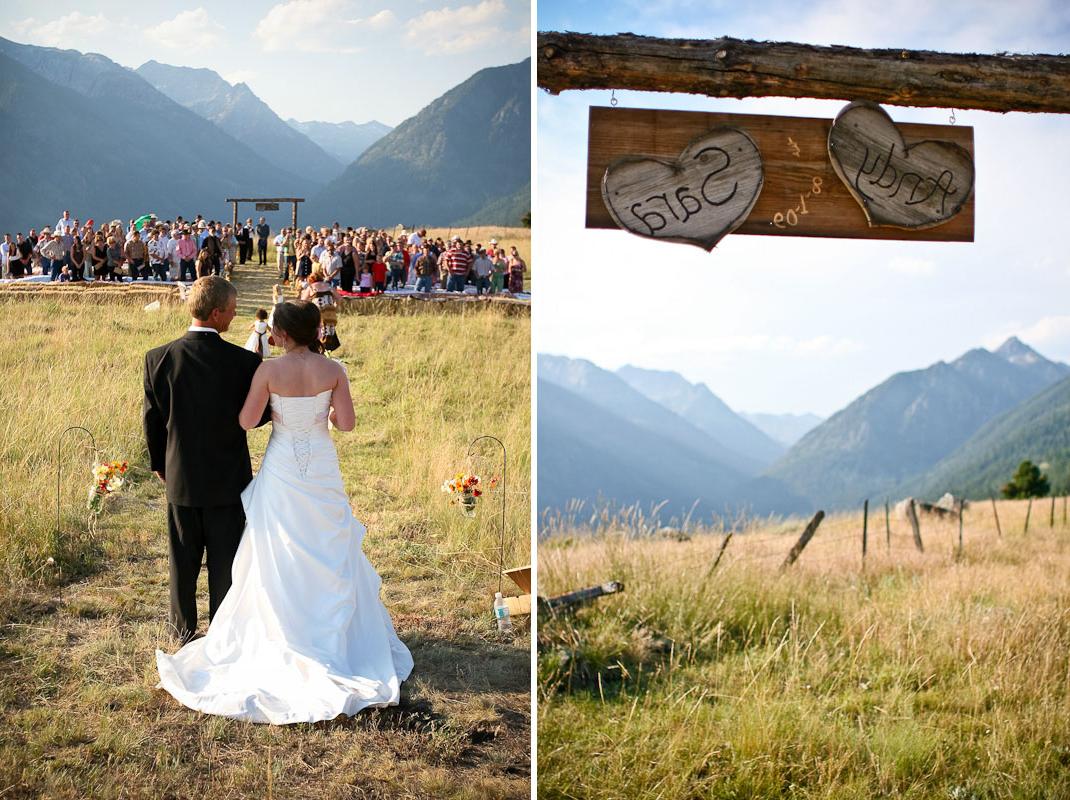 Real Wedding: Rustic Lakeside