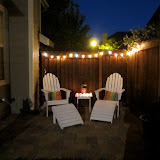 The new back patio.