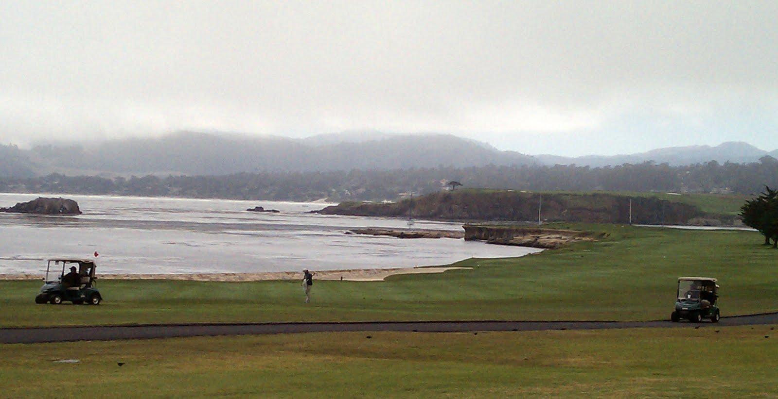 We got to go to Pebble Beach