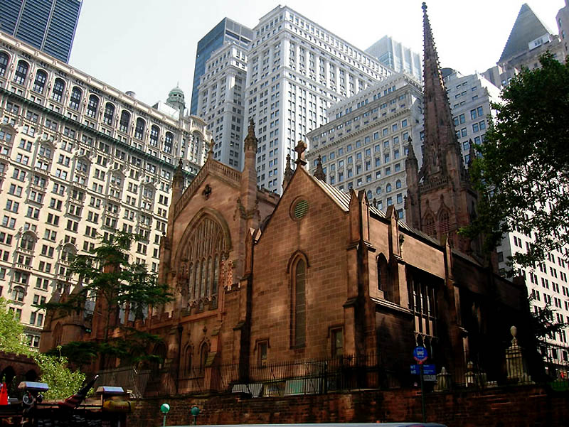 Here is Trinity Church with