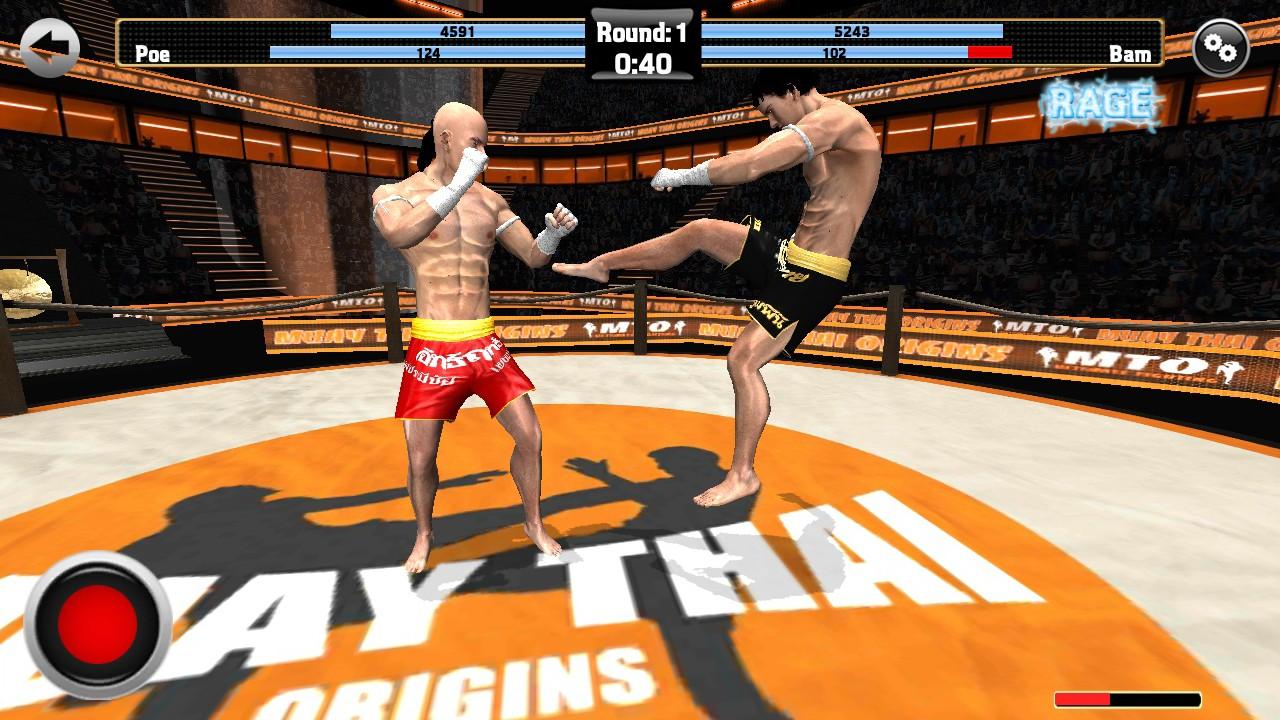 Android application Muay Thai Fighting Origins Pro screenshort