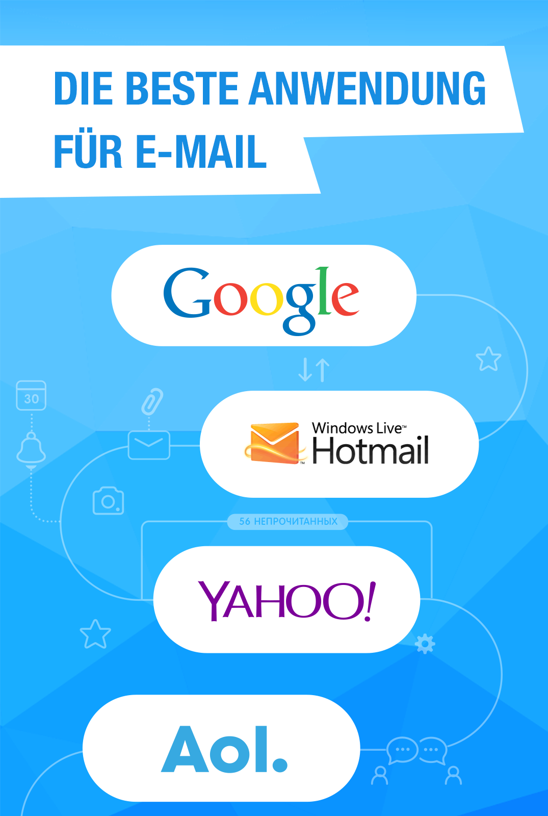 Android application Mail.ru - Email App screenshort