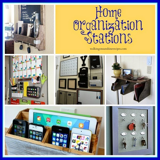home organization stations promo