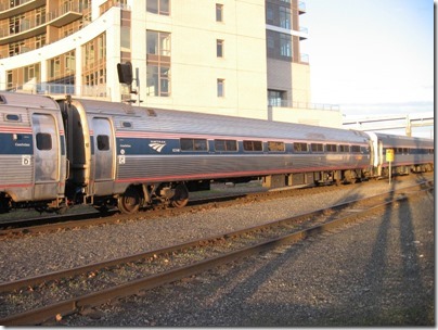 IMG_4475 Amtrak Amfleet I Coach #82540 at Union Station in Portland, Oregon on November 27, 2008