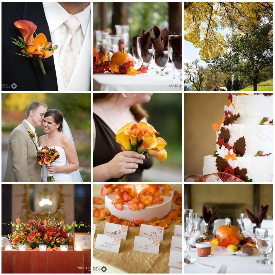 fall wedding color