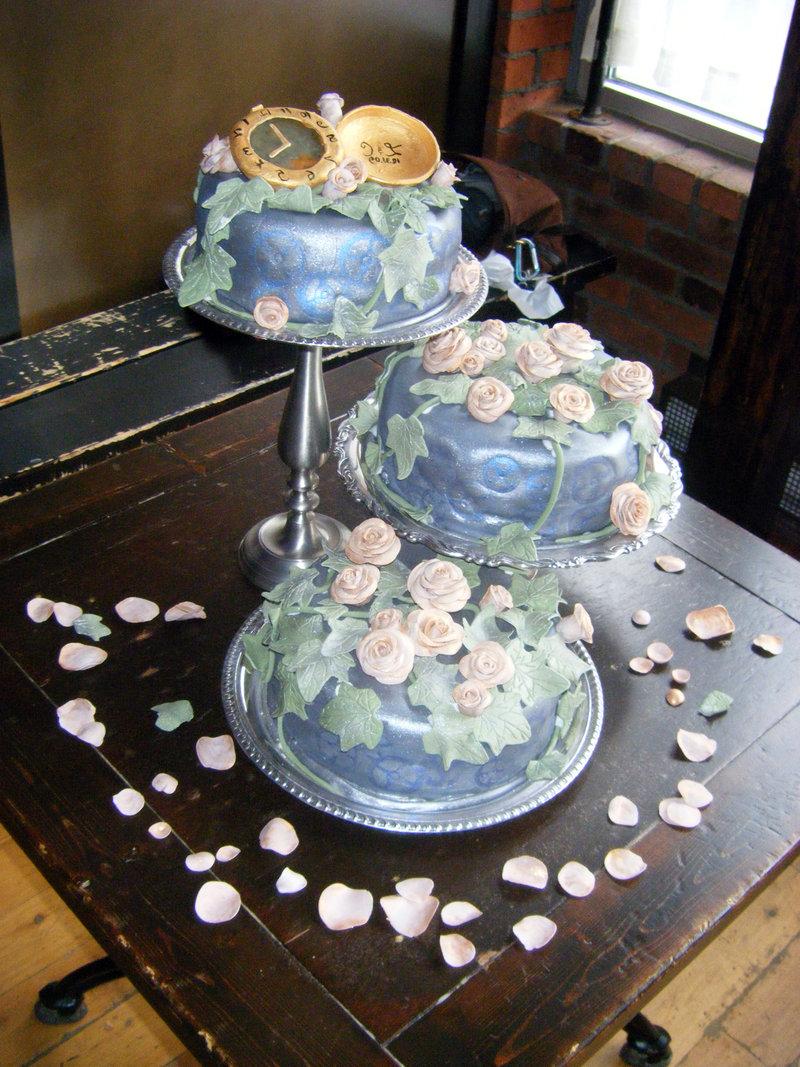 Steampunk Wedding Cake by