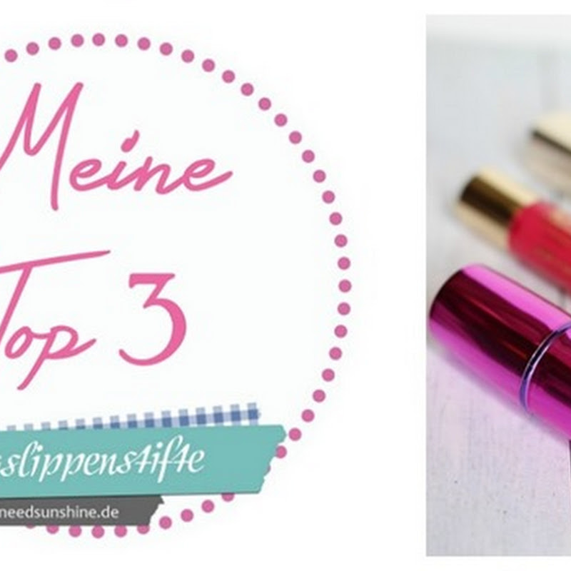 Meine Top 3 Frühlingslippenstifte