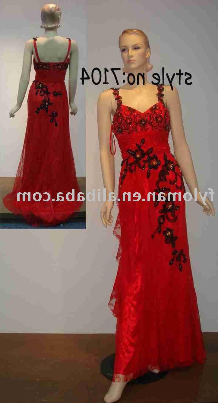 red lovely FY-7104 red wedding
