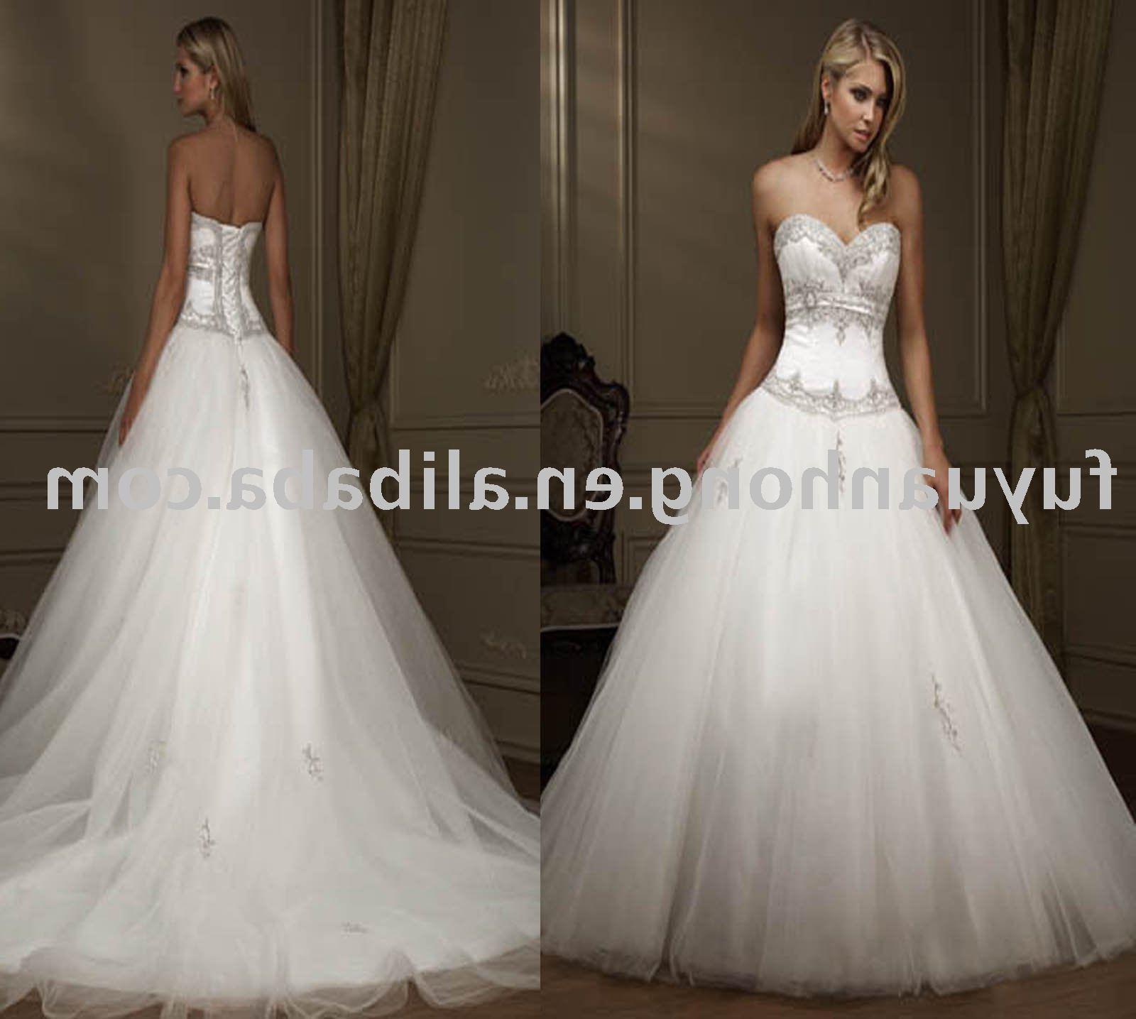 soft tulle wedding dress FYH-WD99007 China  Mainland  