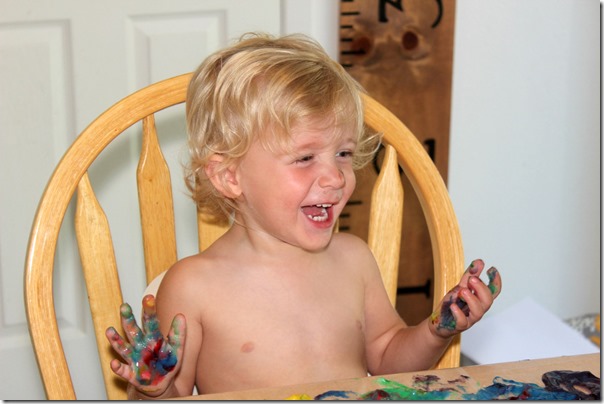 Edible Finger Paint