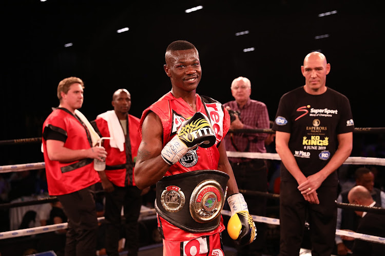 Jabulani Makhense defended his WBA Pan African Junior Welterweight title at Emperors Palace against Michael Mokoena at Emperors Palace in Kempton Park on June 8 2019.