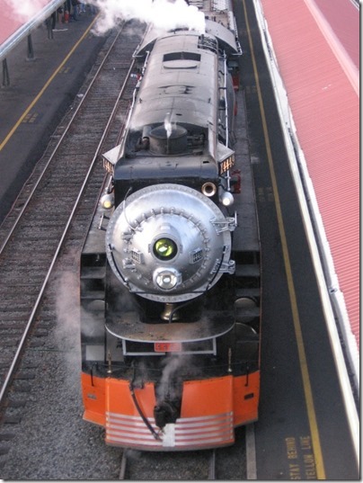 IMG_9716 Southern Pacific Daylight GS-4 4-8-4 #4449 at Union Station in Portland, Oregon on October 20, 2009