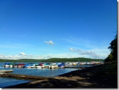 Boat docks in the cg