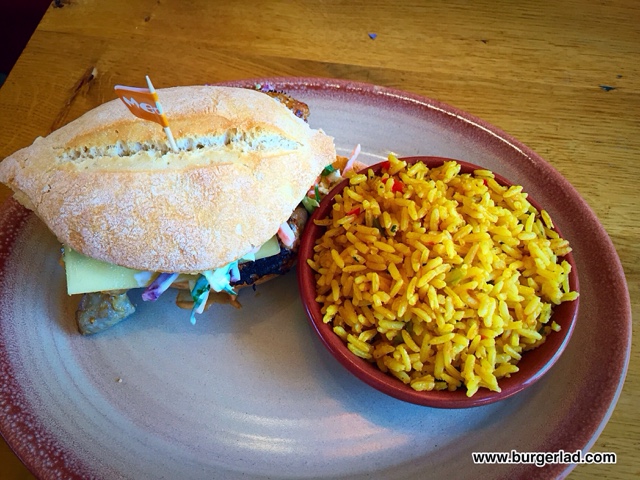 Nando’s Churrasco Thigh Burger