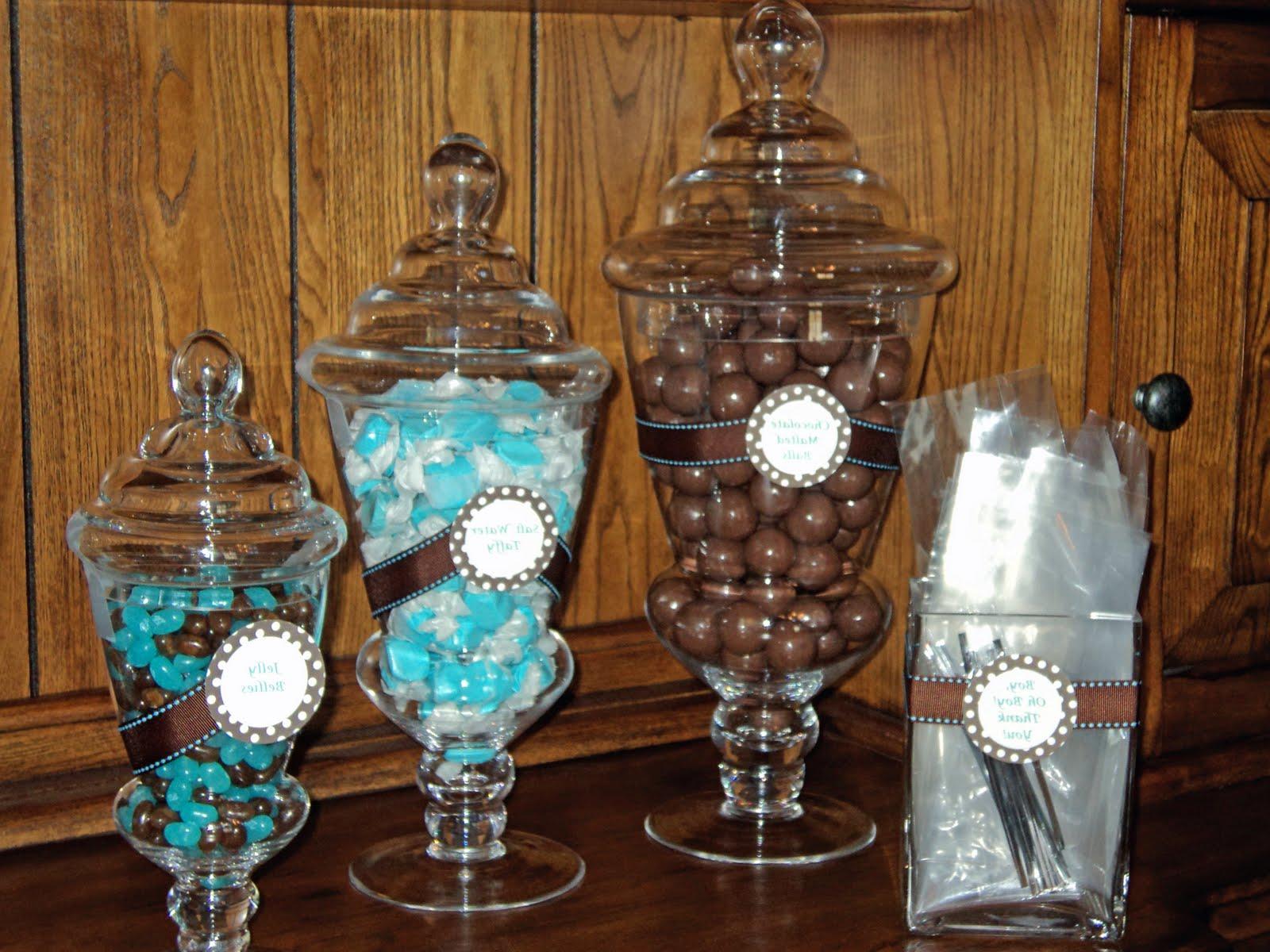 candy buffets in blue