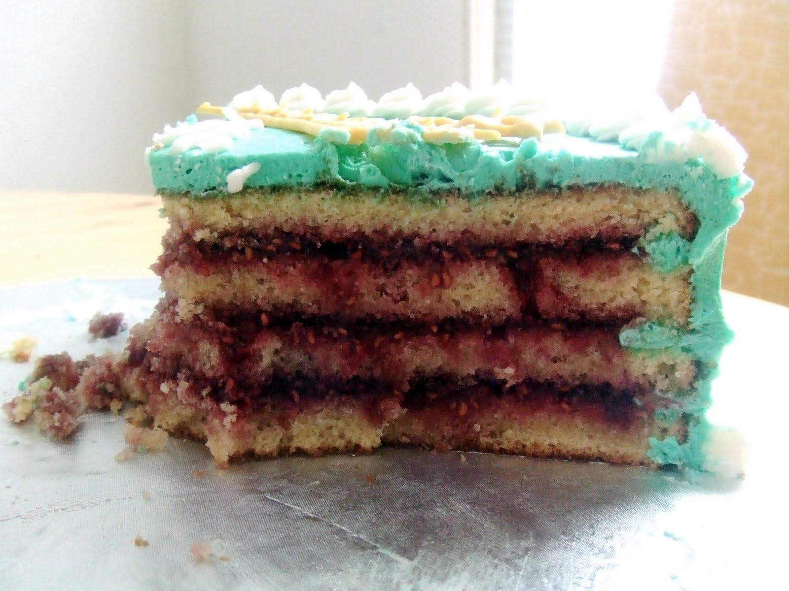 A 7 layer cake....yumm,,,,