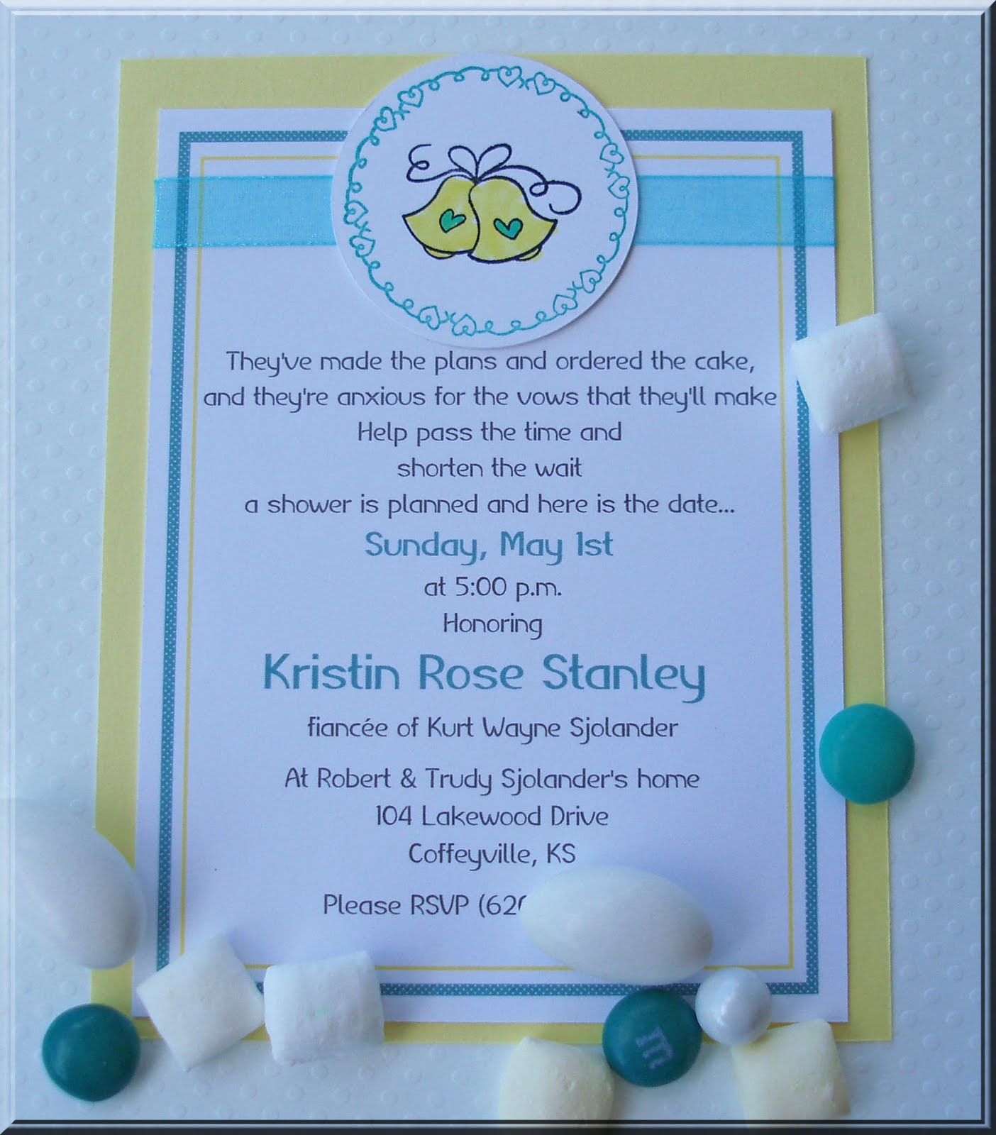 Free Damask Wedding Invitation chuppah arch cheap bridal shower invitations