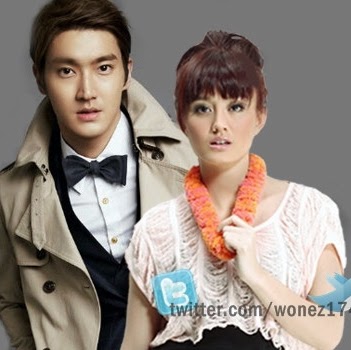 Siwon Choi met vriendin  