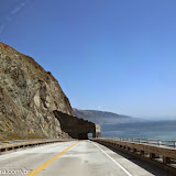 Túnel para proteger de avalanche - Hwy 1 -  Califórnia, EUA