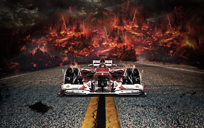 Ferrari Is On Fire by LilSaintJA