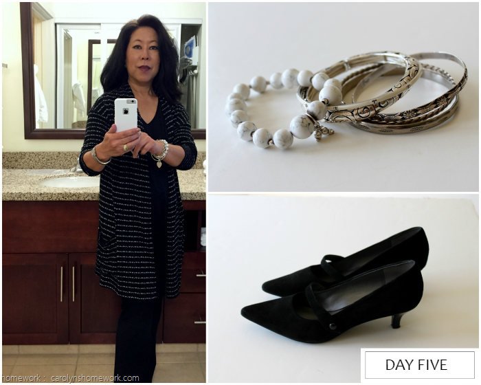 What I Wore Business Travel Day Five