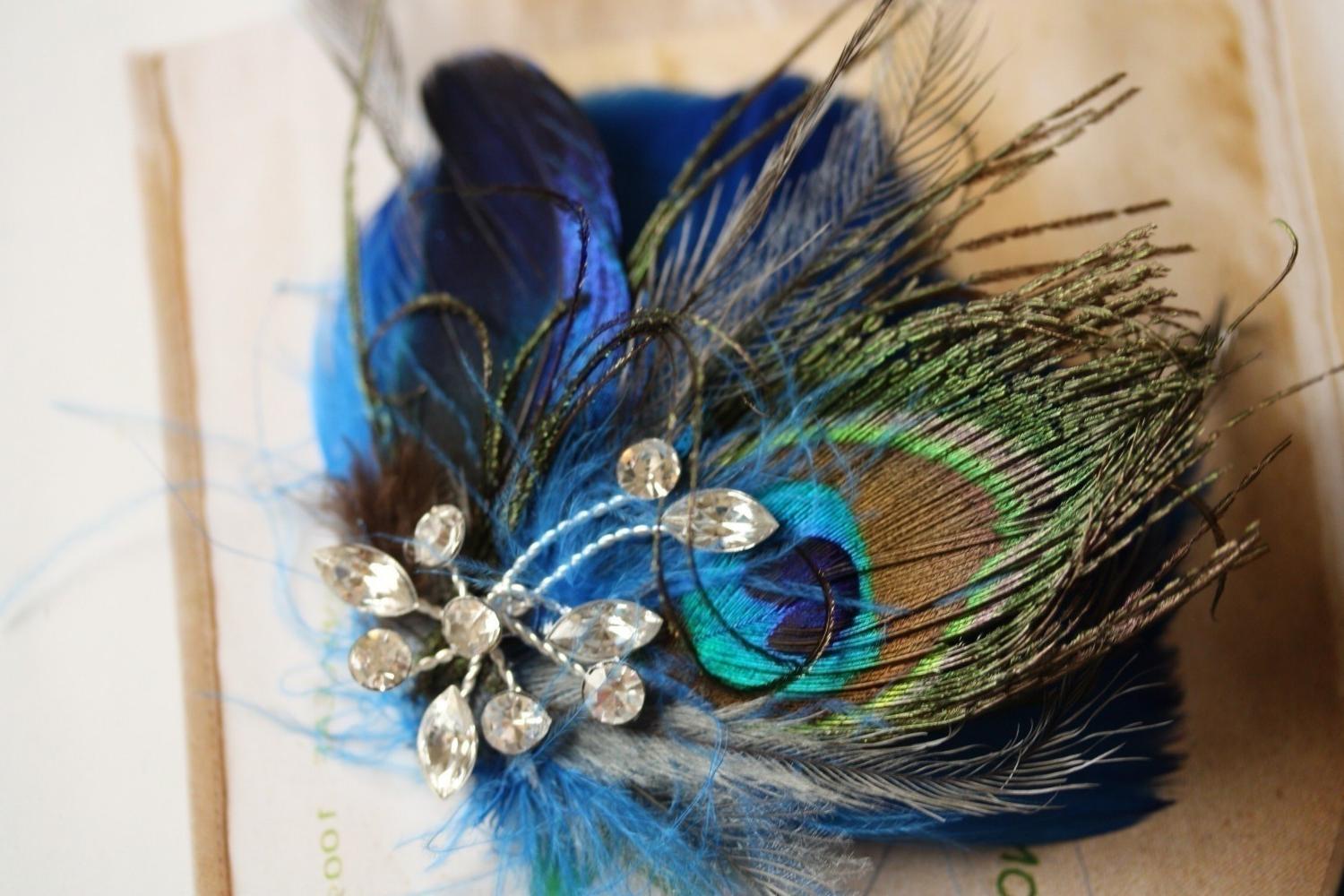 GIA - Whimsical Peacock Blue