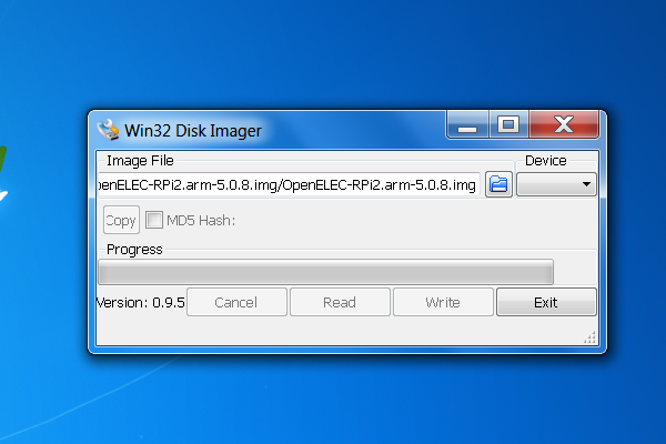 Win 32 Disk Imager