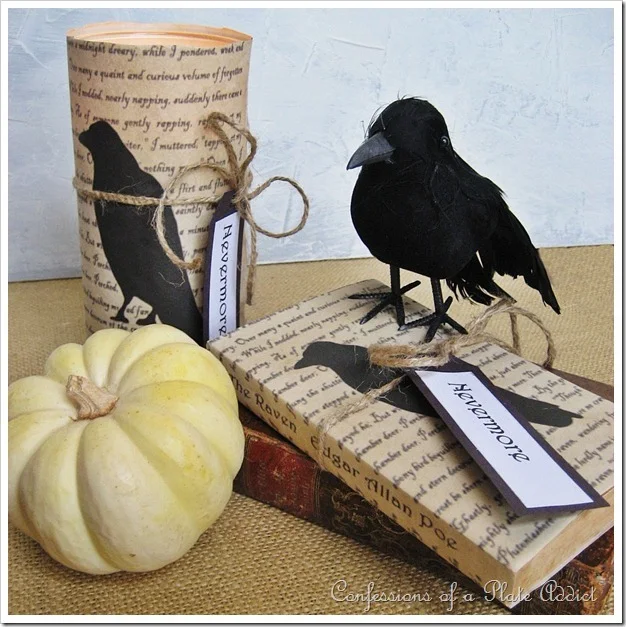 CONFESSIONS OF A PLATE ADDICT Quoth the Raven Book and Candle Covers