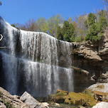 Webster's Falls in Ontario, Canada in Dundas, Canada 