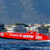 TERRACINA-ITALY-October 20, 2013-The UIM CLASS1 MEDITERRANEAN GRAND PRIX in Terracina Italy. Picture by Vittorio Ubertone/Idea Marketing