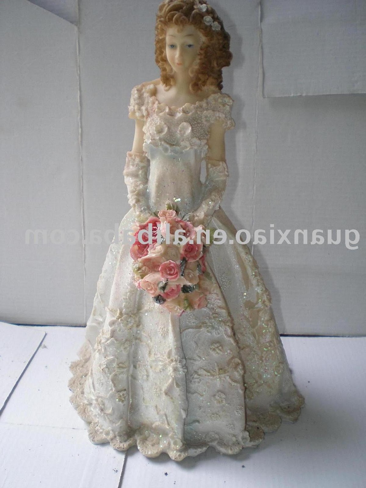 See larger image: resin wedding figurine,wedding figurine