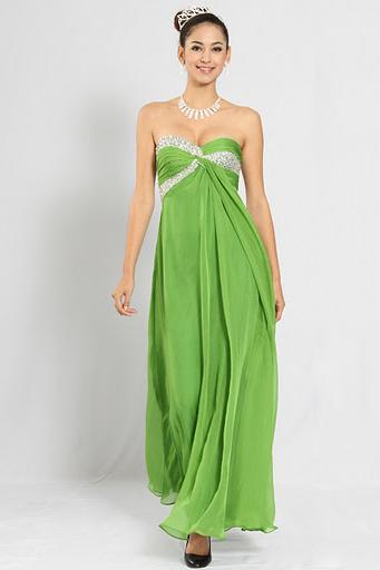 eDressit Green Amazing Evening Gown Size UK6-UK 20 Item :00102004