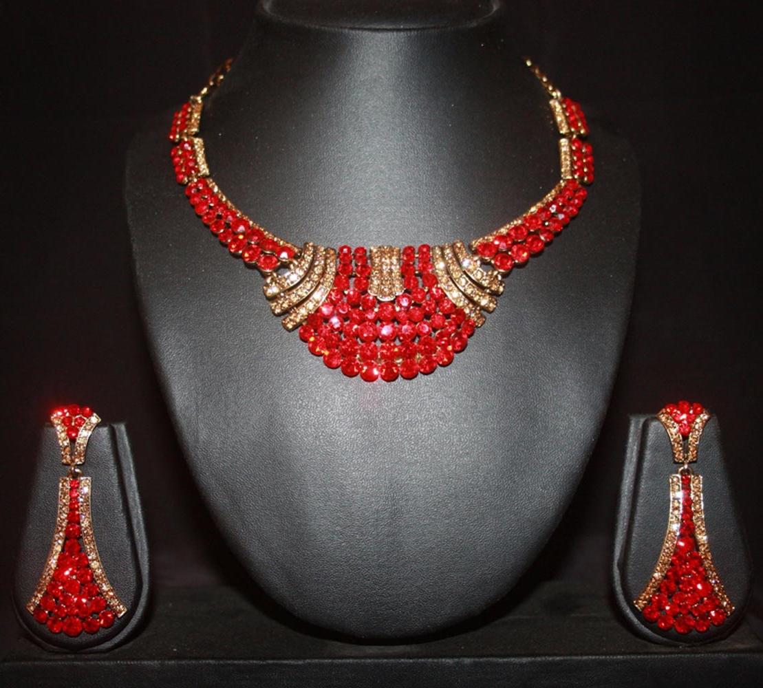 Bridal Necklace Set, Diamond Jewelry, Bridal Wedding Jewelry, Indian