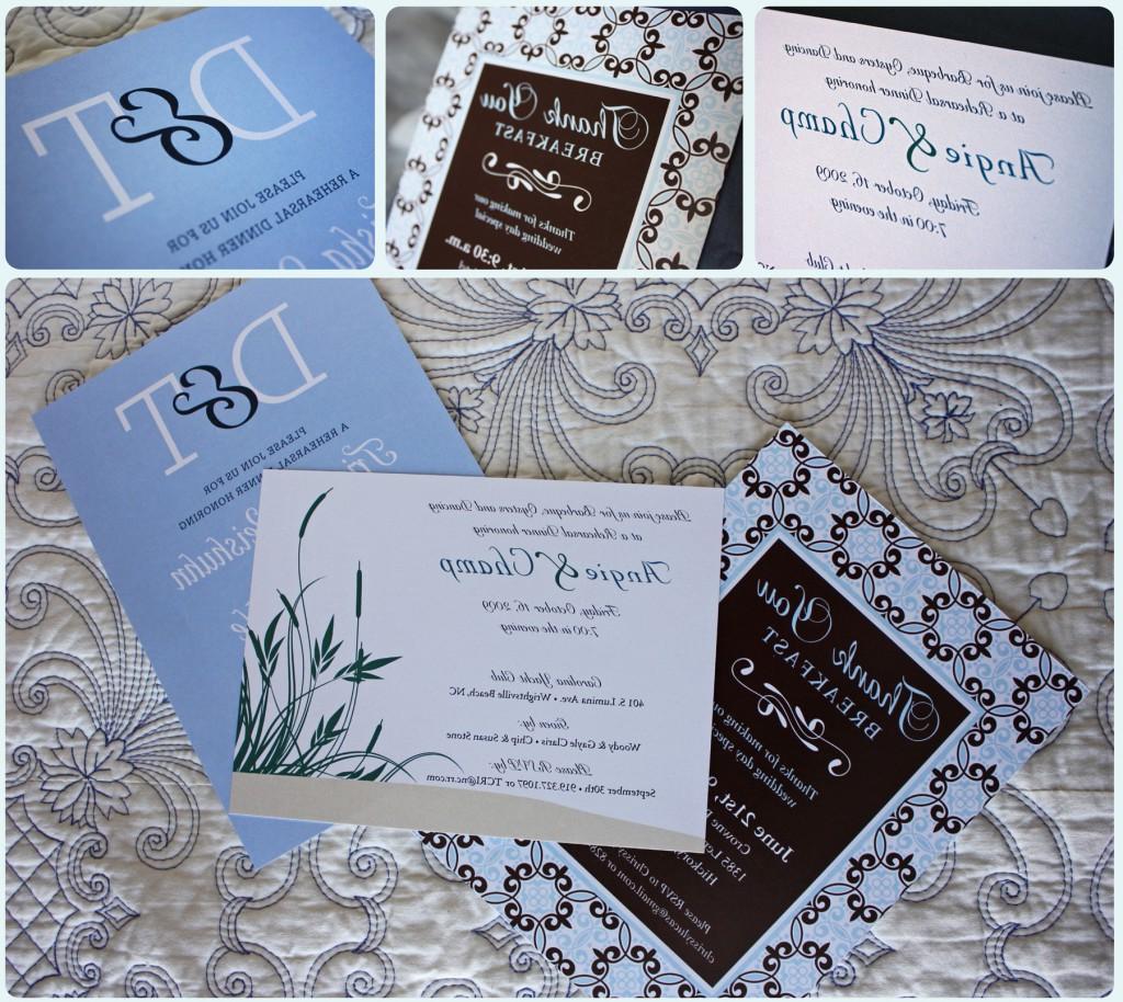 We can design invitations for