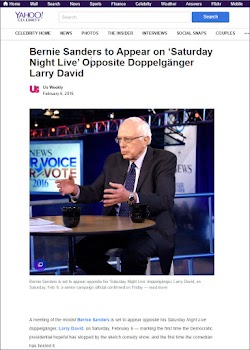 20160206_0255 Bernie Sanders to Appear on ‘Saturday Night Live’ Opposite Doppelgänger Larry David (Yahoo).jpg