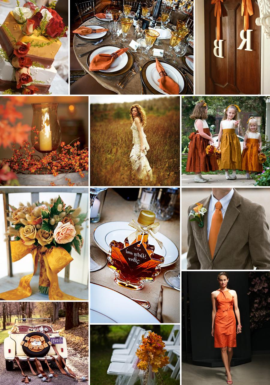 Fall Autumn Wedding