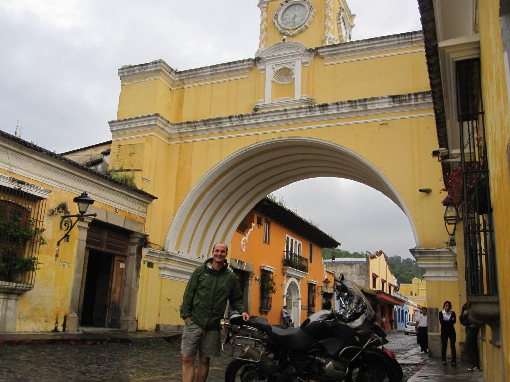 Center square in Antigua