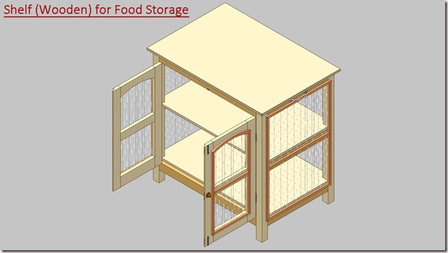 Shelf (Wooden) for Food Storage_2