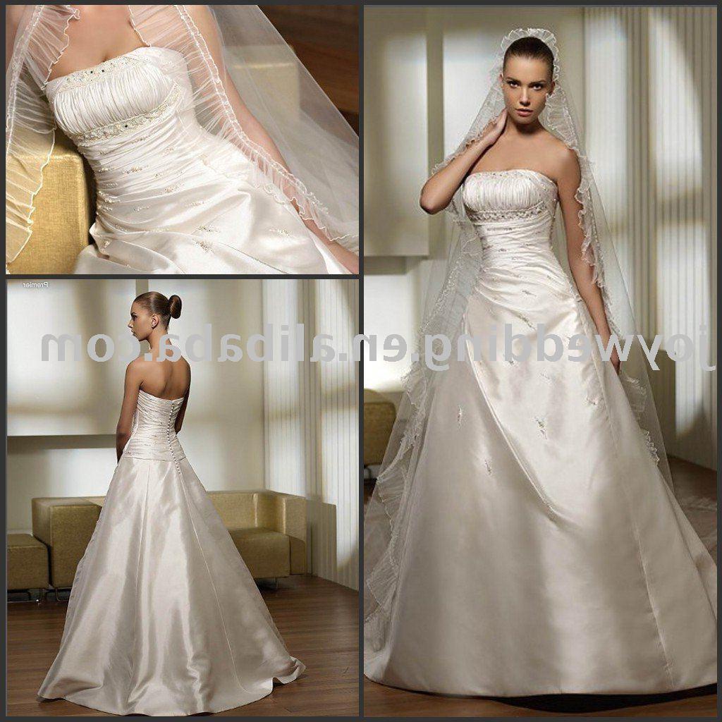 Fashion new designer lace wedding bridal gown W1826